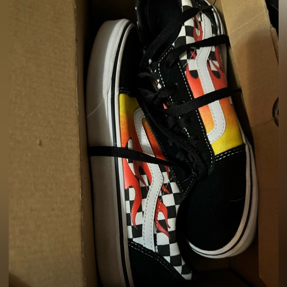 Flame vans, worn a few times. - Picture 2 of 5